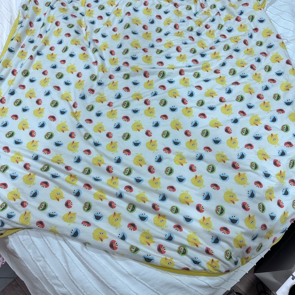 Cooper pearl Sesame Street blanket